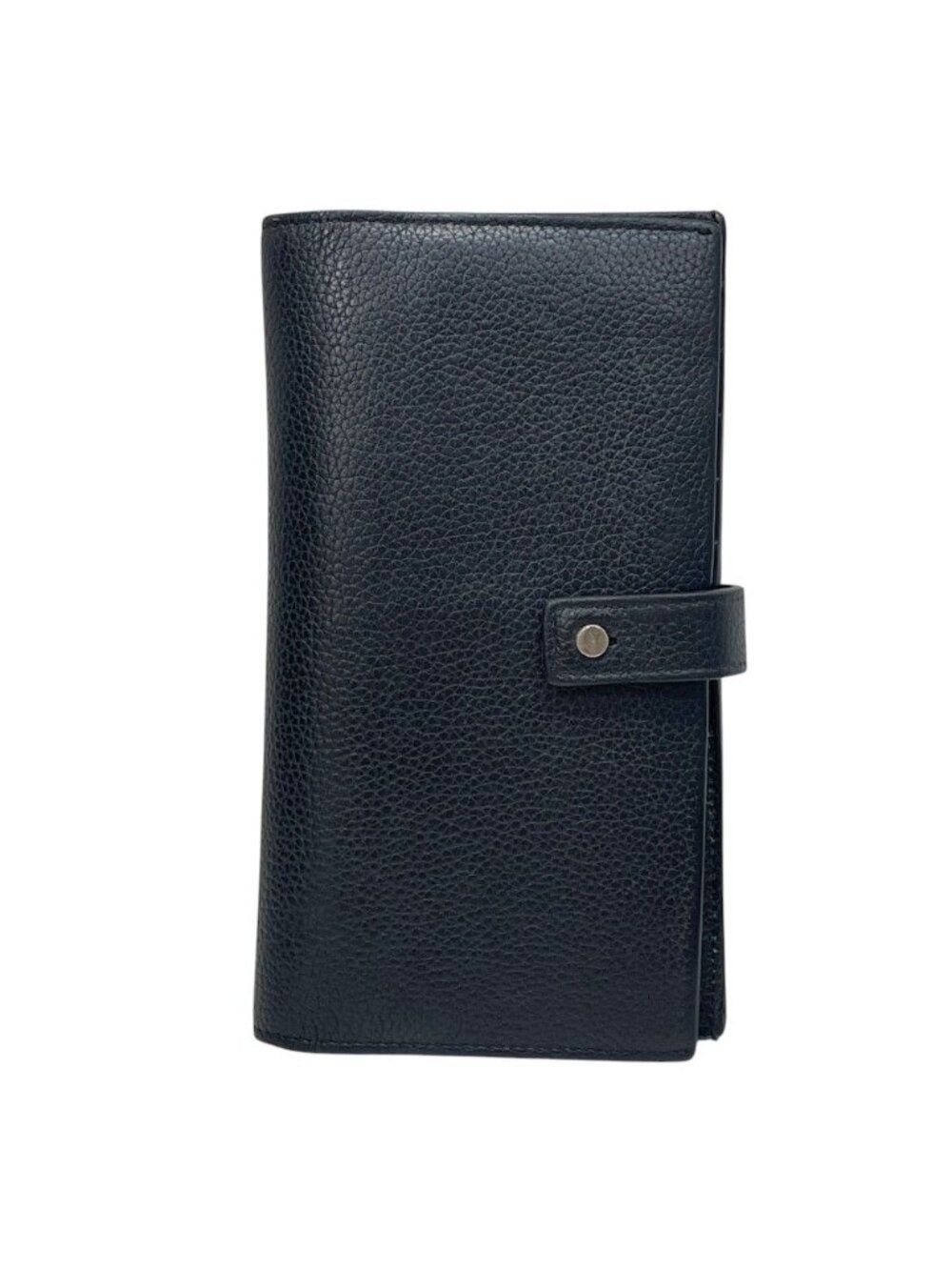 Saint Laurent Paris Bifold Wallet Billfold Card Case Leather Black High Quality